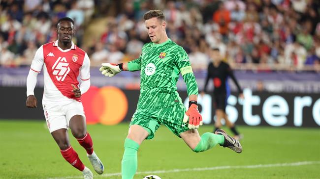 Marc-Andre ter Stegen noi ve tran thua Monaco